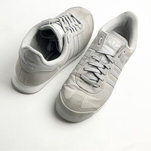 ADIDAS Samoa Gray Suede Lace Up Tennis Shoes Sneakers, Size 11